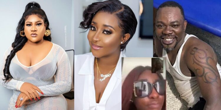 “She sef dey” – Actress, Nkechi Blessing confirms Ini Edo’s alleged affair with Empress Njamah’s ex-fiancé, Josh Wade