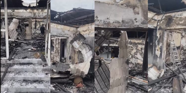 Fire guts palace of the Ooni of Ife (Video)