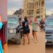“I am in total shock” – Actress, Ruby Ojiakor cries out as colleague smashes her windscreen in rage (Video)