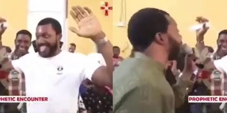 “Stop performing oral sex with women” – Pastor tells male member in front of entire congregation (video)
