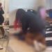 Female teacher be@ts up student for sl@pping her (Video)