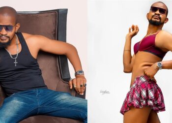 “If you don’t know my story, no judge me” – Uche Maduagwu says as he reveals the reason he wears bra