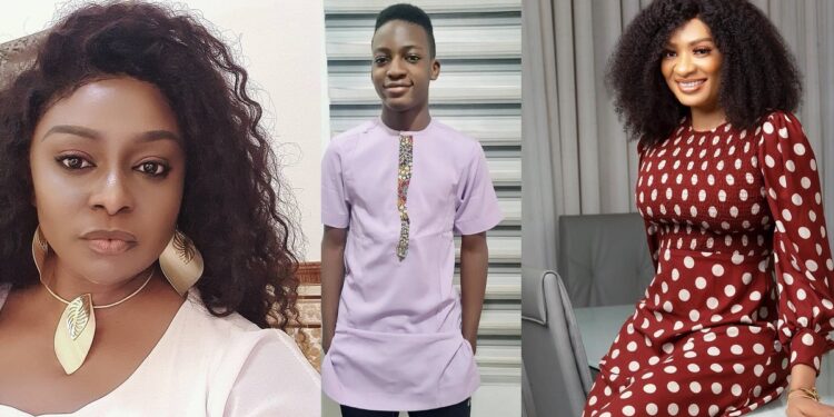 Victoria Inyama send prayers to May Edochie as she lays her son to rest