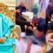 Mixed reactions as man bows to kiss billionaire E-Money’s hands and feet (Video)