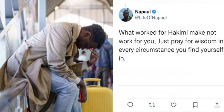 Nigerian man devastated after he returned from abroad to discover mother had squandered money he’s been sending home