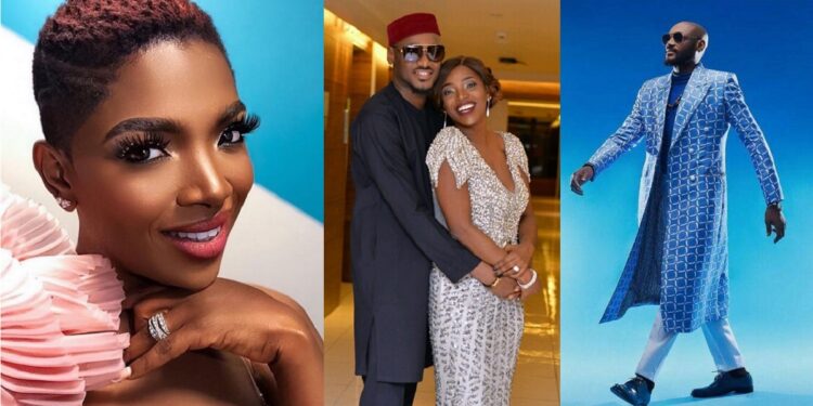 “My husband just has 5 kids with only 2 other women besides me, so it’s not like he was having babies everywhere” – Annie Idibia defends her husband, 2Baba (Video)