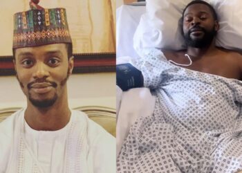 Gov El-Rufai’s son, Bashir shades Falz for undergoing knee surgery abroad