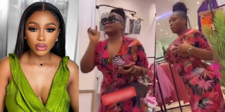 “That can’t be me, you are fired” — BBNaija star, Mercy Eke reacts after her employee hilariously mimicked her mannerism (video)