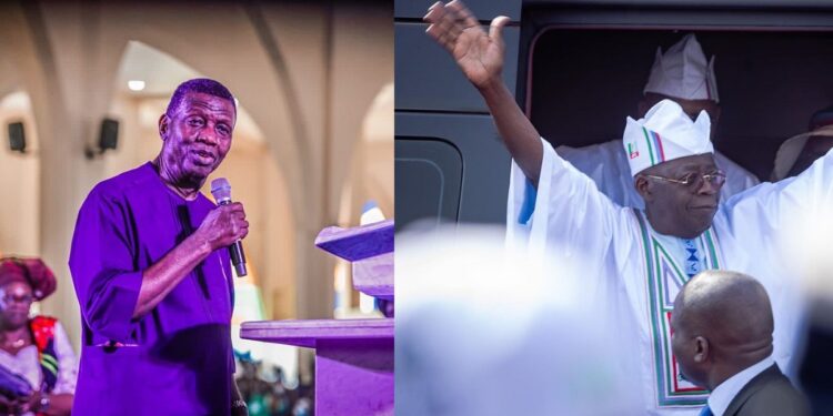 “With God’s help, Nigeria will grow under Tinubu” – Pastor Adeboye