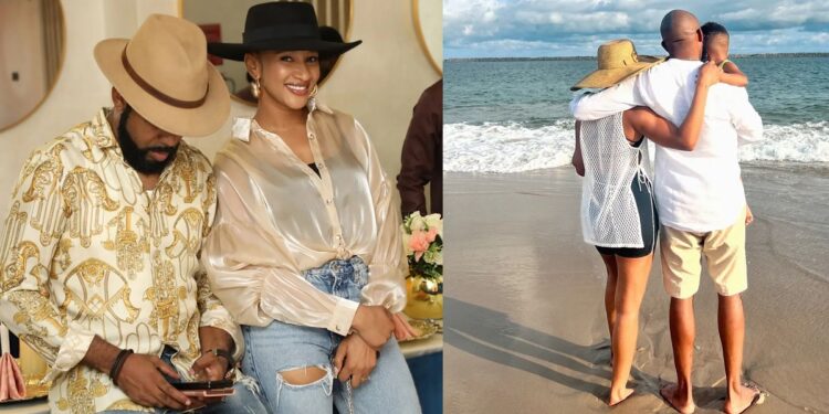 “My heart is full… incredible husband, incredible child ” – Actress, Adesua gushes as she shares beautiful new family photo