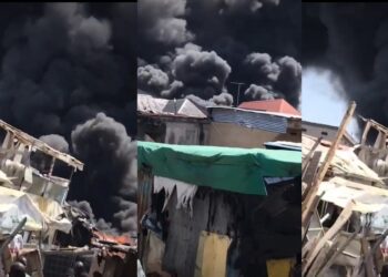 Fire razes Alaba International Market, destroys properties worth millions (video)