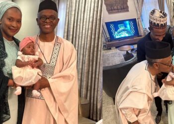 Governor El-Rufai and wife, Aisha Ummi Garba welcome baby girl (Photos)