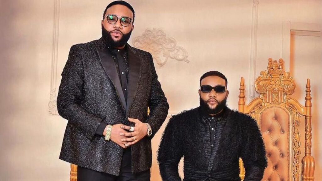Kcee and his brother E-money 