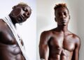 “This is d!sgust!ng” – Netizens reacts as BBNaija star, Hermes poses in his birthday suit in new photos