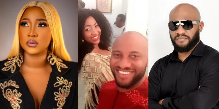 “Great men face great challenges” – Judy Austin tells husband, Yul Edochie; he replies