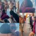 Beautiful moment dancer Janemena welcomed Korra Obidi at airport with group of dancers (Video)