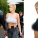 Kanye West’s wife, Bianca leaves little to the imagination as she models new Yeezy fashion line designed by a Nigerian-born designer