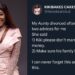 “Make sure his family likes you” – Lady shares advice she received from her aunt who divorced her husband after 10 years
