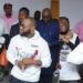 “Grace don locate this one” – Netizens react as upcoming singer impresses Davido with song at business event (Video)