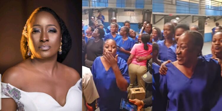 Ireti Doyle cries out