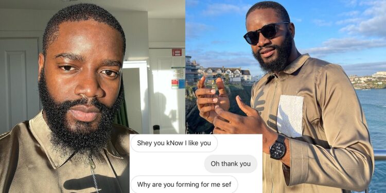BBNaija star, Leo shares chat with lady who offered him N1m to sleɘp with her (Screenshots)