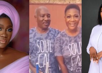 Actress, Mercy Johnson loses dad