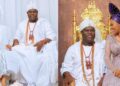 Ooni’s new wife, Olori Elizabeth Akinmuda begins traditional entry into palace (Video)