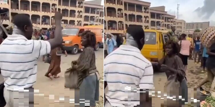 “You go craze as well” – Mentally challenged woman tells pastor who tried to forcefully heal her (Video)