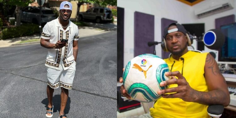 “I was supposed to be a soccer player or professional footballer” – Singer, Peter Okoye