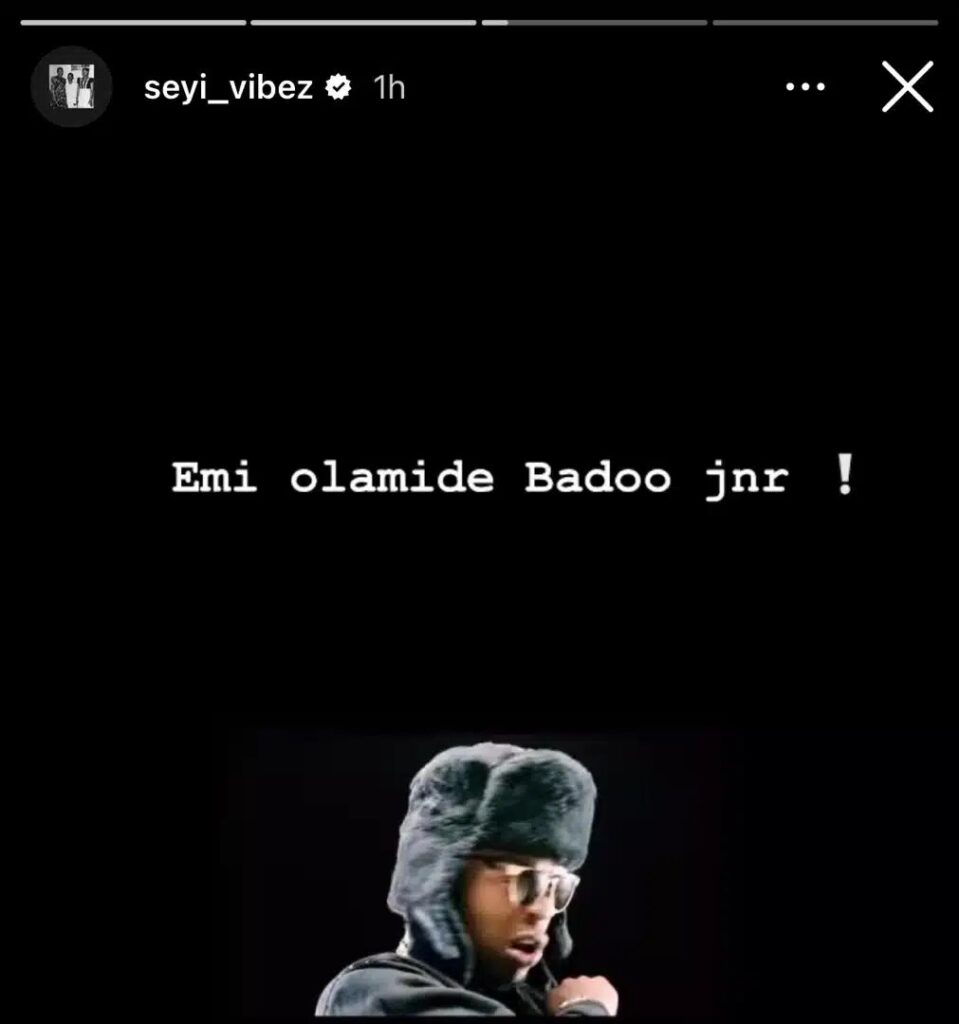 seyi bin “I’m a one man army. I don’t need any record label” — Singer, Seyi Vibez brags (video)