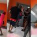 Drama as lady slaps soldier who assa.ulted her in a mall (Video)