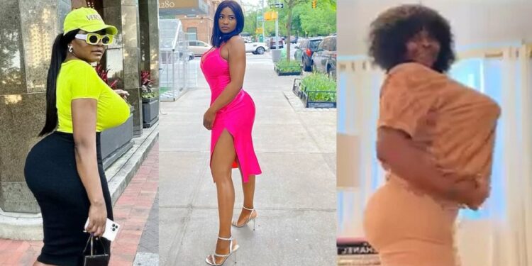 “This is exactly how I want it” – Actress Sonia Ogiri shuns naysayers as she shows off her new body on IG live (Watch)
