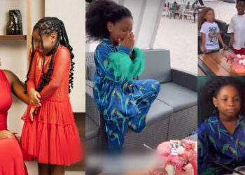 Sophia Momodu throws simple birthday party for daughter, Imade, days after rant about “financial abuse” (Video)