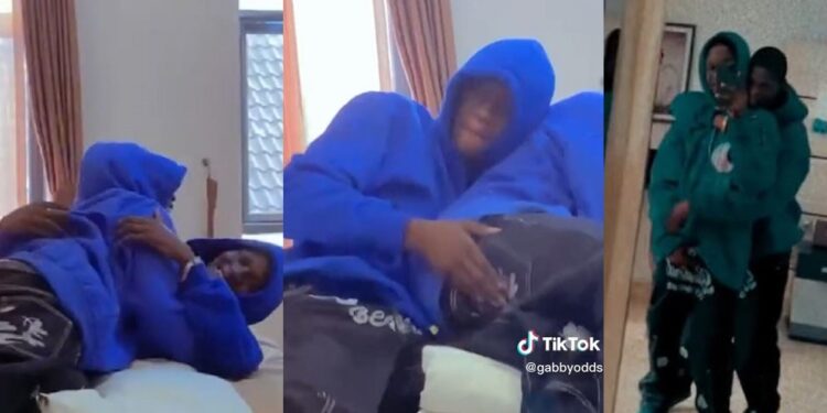 “We’re not gay” – Best friends break silence after ‘loved-up’ video of them caused a massive stir online (Watch)