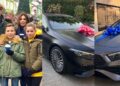 Chelsea legend John Terry gifts his twins matching Mercedes for their 17th birthday (Photos)