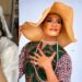 Actress, Tonto Dikeh reacts as colleague, Uche Maduagwu debuts new look, name (Photos)