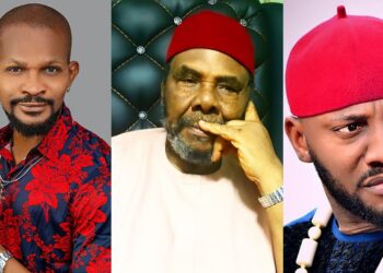 “Your silence on your son, Yul’s marital crisis is worrisome” – Actor, Uche Maduagwu tells Pete Edochie