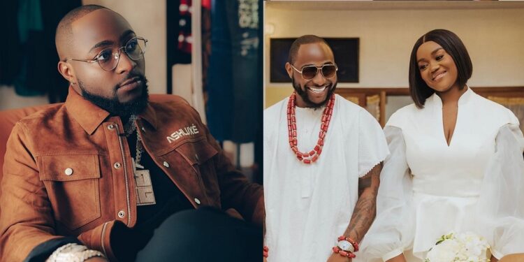 “Respect my wife’s privacy” – Davido issues stern warning to blogger