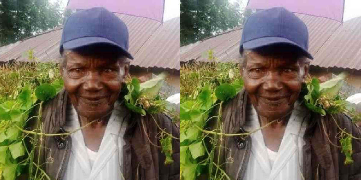 91-year-old Kenyan man who