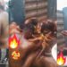 suspected yahoo boys bathing
