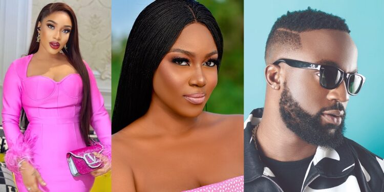 “Tonto never dated Iyanya” – Blogger, Stella Dimoko Korkus defends Tonto Dikeh; she reacts