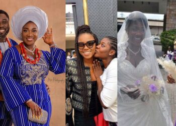 “How Yvonne Nelson came through for me on my wedding day” – Actress Mercy Johnson shares (Video)