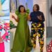 “Thanks for being a supportive friend” – Netizens praise Anita Joseph as she shares beautiful moment with May Edochie (Video)