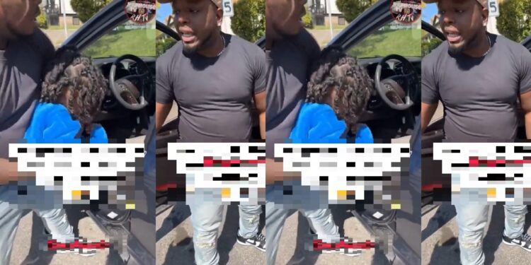 Woman reportedly lets her 10-yr-old son try to ‘steal’ her ex-boyfriend’s car (Video)