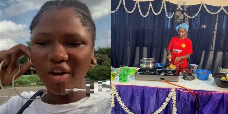 Lady calls out Chef Dammy for allegedly charging N1K for food (Video)