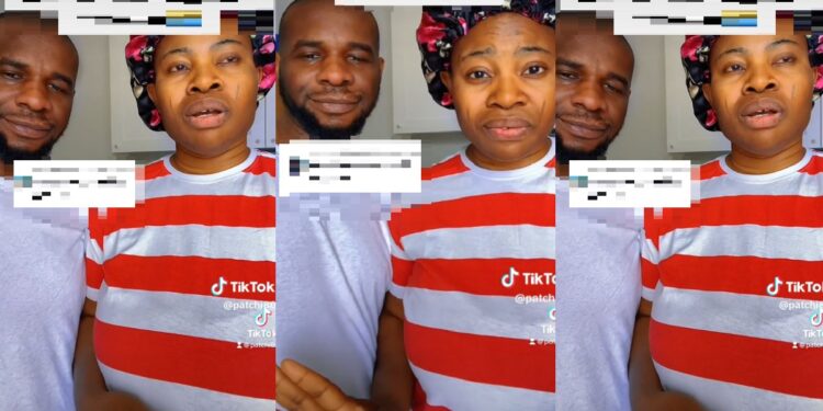 Abroad-based Nigerian lady gets pregnant for Nigerian man to save him from deportation (Video)