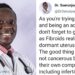 “Medical misogyny is disgusting” – Twitter users slam Ugandan doctor for telling feminists to get pregnant as fibroids love dormant uterus