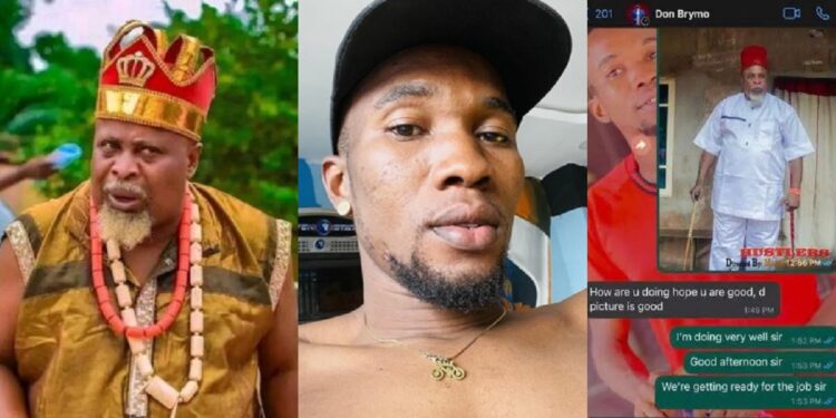 “You promised to be there for me” – Man in tears as he shares his last WhatsApp chat with late actor, Don Brymo