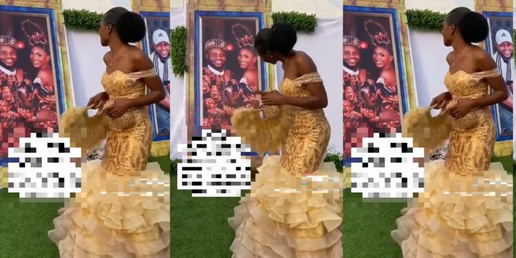 Lady holds wedding a day after kidnappers allegedly abducted her fiancé (Video)