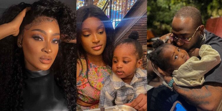 Singer, Davido’s fourth baby mama, Larissa London, celebrate him on father’s day
